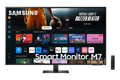 Samsung M70D monitor komputerowy 109,2 cm (43") 3840 x 2160 px 4K Ultra HD LCD Czarny Samsung M70D monitor komputerowy 109,2 cm (43") 3840 x 2160 px 4K Ultra HD LCD Czarny