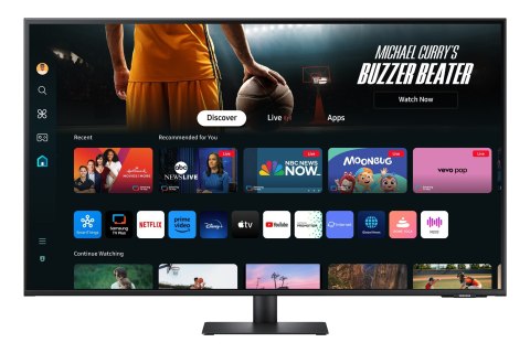 Samsung M70D monitor komputerowy 109,2 cm (43") 3840 x 2160 px 4K Ultra HD LCD Czarny Samsung M70D monitor komputerowy 109,2 cm (43") 3840 x 2160 px 4K Ultra HD LCD Czarny