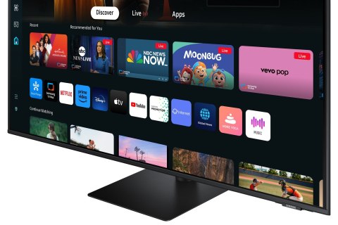Samsung M70D monitor komputerowy 109,2 cm (43") 3840 x 2160 px 4K Ultra HD LCD Czarny Samsung M70D monitor komputerowy 109,2 cm (43") 3840 x 2160 px 4K Ultra HD LCD Czarny