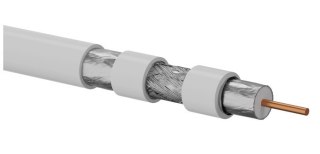 Alantec Przewód koncentryczny RG6, B2ca, LSOH trishield 75 Om, A++ 120dB, 1.02/4.55/7.06 FireHardy 500m (KRT102A0LS500B)