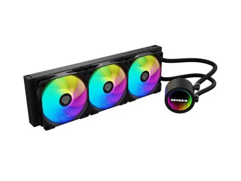 CHŁODZENIE WODNE GENESIS HYDRIA 360 ARGB CZARNE CHŁODZENIE WODNE GENESIS HYDRIA 360 ARGB CZARNE
