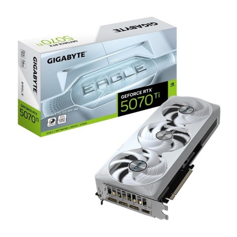 GIGABYTE GeForce RTX 5070 Ti EAGLE OC ICE SFF 16G NVIDIA 16 GB GDDR7 GIGABYTE GeForce RTX 5070 Ti EAGLE OC ICE SFF 16G NVIDIA 16 GB GDDR7