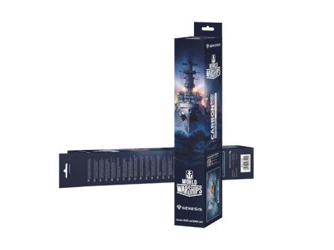 Genesis podkładka pod mysz Carbon 500 Maxi World of Warships Błyskawica 900x450mm Genesis podkładka pod mysz Carbon 500 Maxi World of Warships Błyskawica 900x450mm
