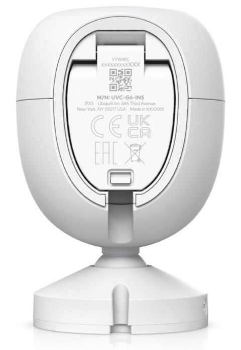 Kamera Ubiquti UniFi G6 Instant White (UVC-G6-INS-W) 8MP 3840 x 2160 (16:9) IPX5 IK04 7W Kamera Ubiquti UniFi G6 Instant White (UVC-G6-INS-W) 8MP 3840 x 2160 (16:9) IPX5 IK04 7W