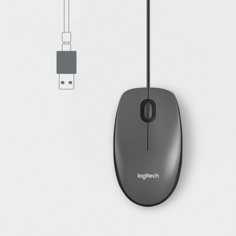 Mysz Logitech M100 Black Mysz Logitech M100 Black