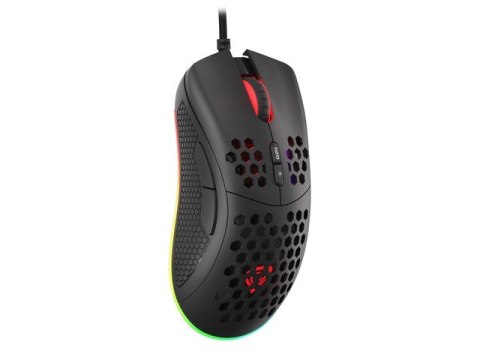 Myszka gamingowa Natec GENESIS Krypton 555 mysz przewodowa dla graczy 8000 DPI RGB Czarny Myszka gamingowa Natec GENESIS Krypton 555 mysz przewodowa dla graczy 8000 DPI RGB Czarny