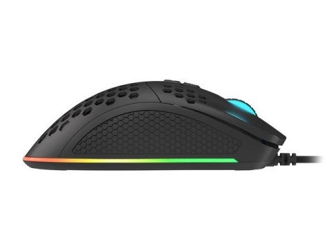Myszka gamingowa Natec GENESIS Krypton 555 mysz przewodowa dla graczy 8000 DPI RGB Czarny Myszka gamingowa Natec GENESIS Krypton 555 mysz przewodowa dla graczy 8000 DPI RGB Czarny