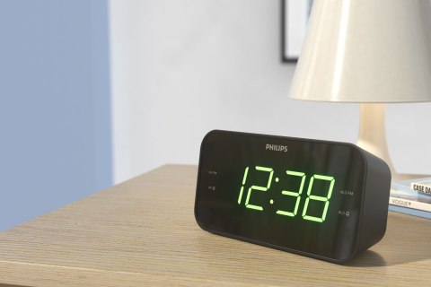Philips TAR3306/12 budzik Cyfrowy budzik Czarny Philips TAR3306/12 budzik Cyfrowy budzik Czarny