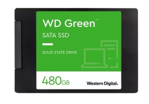 SSD SATA 2.5" 480GB SLC 6GB/S/GREEN WDS480G3G0A WDC SSD SATA 2.5" 480GB SLC 6GB/S/GREEN WDS480G3G0A WDC