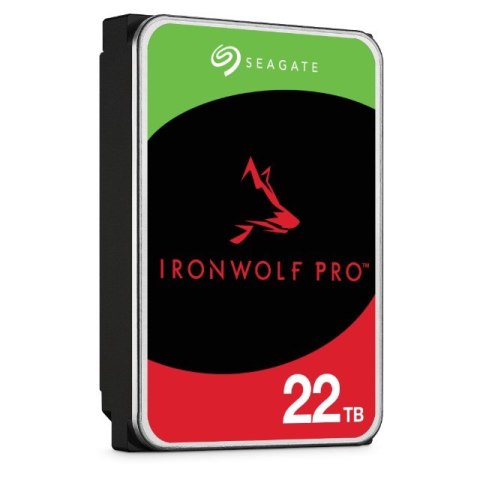 Seagate IronWolf Pro ST22000NT001 dysk twardy 22 TB 7200 RPM 512 MB 3.5" Serial ATA III Seagate IronWolf Pro ST22000NT001 dysk twardy 22 TB 7200 RPM 512 MB 3.5" Serial ATA III