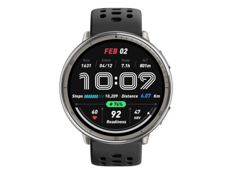 Smartwatch Amazfit Active 2/A2437 Black Silver W2437GL7N Huami Smartwatch Amazfit Active 2/A2437 Black Silver W2437GL7N Huami