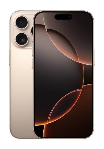 Apple iPhone 16 Pro 16 cm (6.3") Dual SIM iOS 18 5G USB Type-C 256 GB Piaskowy