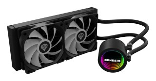 CHŁODZENIE WODNE GENESIS HYDRIA 240 ARGB CZARNE