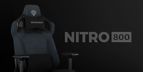 FOTEL GAMINGOWY GENESIS NITRO 800 SZARY FOTEL GAMINGOWY GENESIS NITRO 800 SZARY