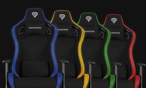 FOTEL GAMINGOWY GENESIS TRIT 660 RGB CZARNY