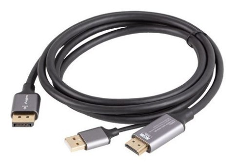 KABEL HDMI(M)->DISPLAYPORT(M) 1.8M 4K CZARNY LANBERG KABEL HDMI(M)->DISPLAYPORT(M) 1.8M 4K CZARNY LANBERG