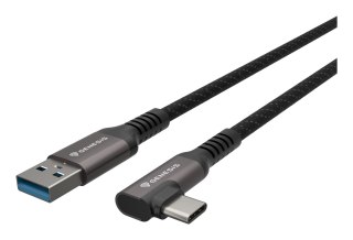 KABEL USB-C(M)->USB-A(M) 3.2 GEN 1 5M 5GB/S PD15W VR CZARNY GENESIS