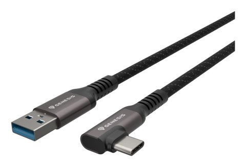 KABEL USB-C(M)->USB-A(M) 3.2 GEN 1 5M 5GB/S PD15W VR CZARNY GENESIS