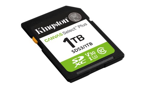 KINGSTON SDXC 1TB Canvas Select Plus Gen3 150MB/s KINGSTON SDXC 1TB Canvas Select Plus Gen3 150MB/s