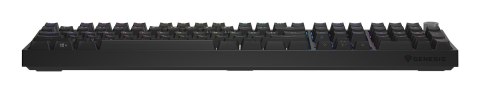 KLAWIATURA DLA GRACZY GENESIS THOR 404 US PODŚWIETLENIE RGB MECHANICZNA CZARNA GATERON YELLOW PRO