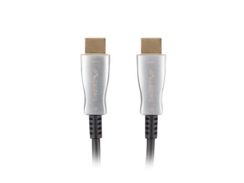 LANBERG KABEL HDMI M/M V2.0 10M OPTYCZNY AOC CZARNY CA-HDMI-20FB-0100-BK LANBERG KABEL HDMI M/M V2.0 10M OPTYCZNY AOC CZARNY CA-HDMI-20FB-0100-BK