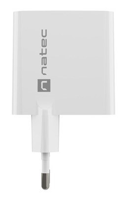 NATEC ŁADOWARKA RIBERA GAN 1X USB-A + 1X USB-C 45W BIAŁA NATEC ŁADOWARKA RIBERA GAN 1X USB-A + 1X USB-C 45W BIAŁA
