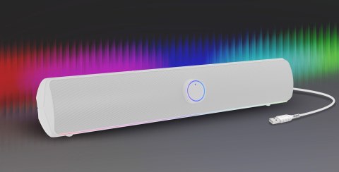 SOUNDBAR GENESIS HELIUM 312BT 2.0 BLUETOOTH BIAŁY