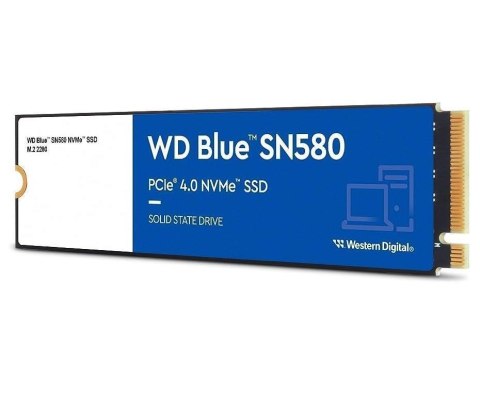 Western Digital Blue SN580 M.2 500 GB PCI Express 4.0 TLC NVMe Western Digital Blue SN580 M.2 500 GB PCI Express 4.0 TLC NVMe