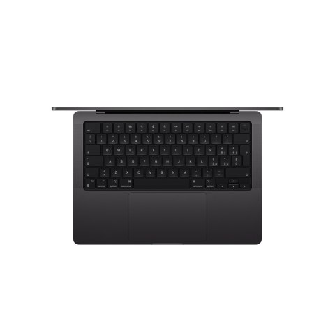 Apple MacBook Pro Apple M M4 Laptop 36,1 cm (14.2") 16 GB 512 GB SSD Wi-Fi 6E (802.11ax) macOS Sequoia Czarny