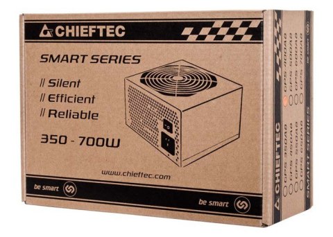 Chieftec Smart GPS-500A8 moduł zasilaczy 500 W 20+4 pin ATX ATX Czarny Chieftec Smart GPS-500A8 moduł zasilaczy 500 W 20+4 pin ATX ATX Czarny