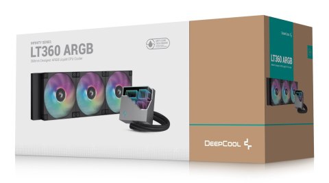 DeepCool LT360 Procesor Chłodnica cieczy all-in-one 12 cm Czarny 1 szt.
