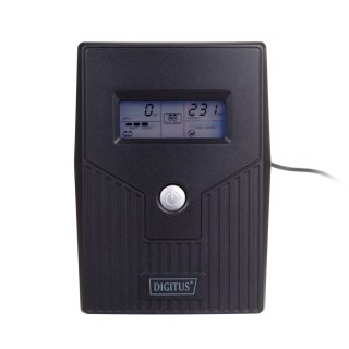 Digitus DN-170063-LCD-B zasilacz UPS Basic Technologia line-interactive 0,6 kVA 360 W