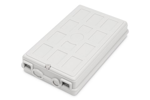 Digitus Przełącznica światłowodowa zewnętrzna FTTH 8x LC dplx (16 spawów), IP65