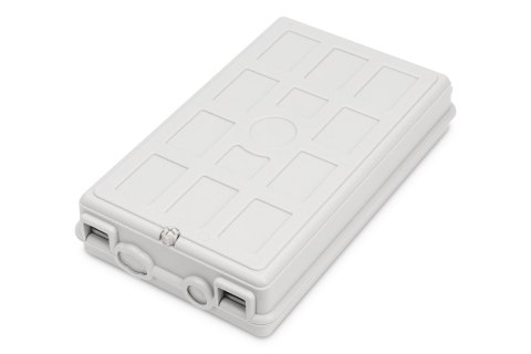 Digitus Przełącznica światłowodowa zewnętrzna FTTH 8x LC dplx (16 spawów), IP65