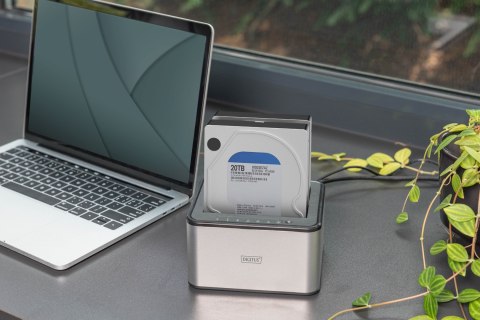 Digitus Stacja dokująca USB 3.0 z dwoma dyskami twardymi SATA 2,5"/3,5