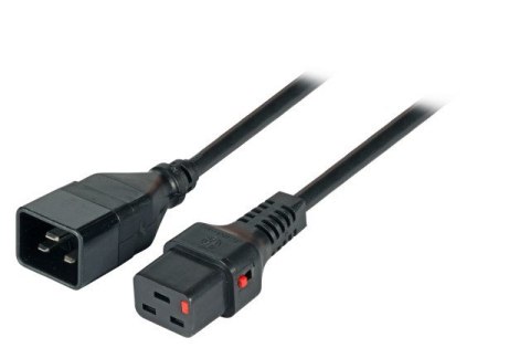 EFB Elektronik EK607SW.3 kabel zasilające Czarny 3 m C20 panel C19 panel
