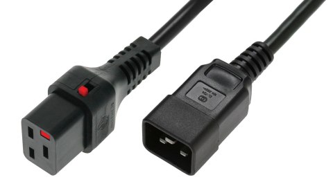EFB Elektronik EK607SW.3 kabel zasilające Czarny 3 m C20 panel C19 panel