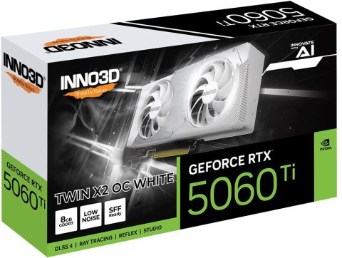 INNO3D GeForce RTX 5060 Ti TWIN X2 OC NVIDIA 8 GB GDDR7 INNO3D GeForce RTX 5060 Ti TWIN X2 OC NVIDIA 8 GB GDDR7