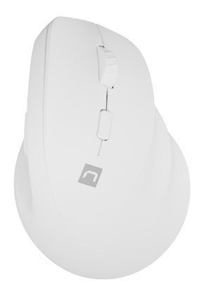 MYSZ WERTYKALNA NATEC CRAKE 2 BEZPRZEWODOWA 2400DPI BLUETOOTH 5.2 + 2.4GHZ BIAŁA MYSZ WERTYKALNA NATEC CRAKE 2 BEZPRZEWODOWA 2400DPI BLUETOOTH 5.2 + 2.4GHZ BIAŁA