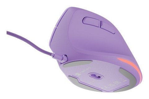 MYSZ WERTYKALNA NATEC CRAKE 2 PRO 12800DPI PURE LAVENDER PROGRAMOWALNA OPTYCZNA MYSZ WERTYKALNA NATEC CRAKE 2 PRO 12800DPI PURE LAVENDER PROGRAMOWALNA OPTYCZNA
