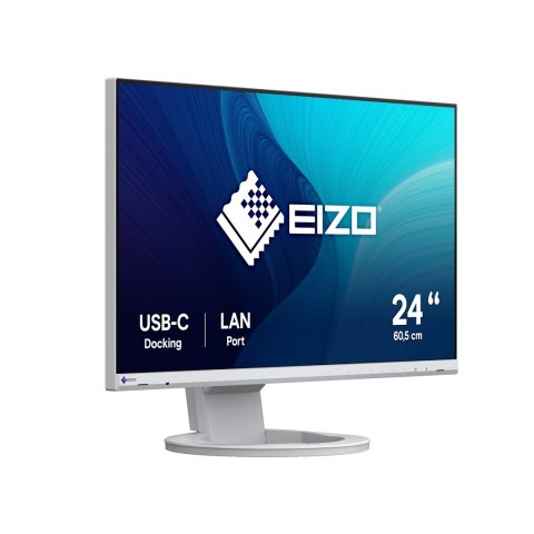Monitor EIZO FlexScan EV2490-WT - 60,5 cm (23,8") - 1920 x 1080 pikseli - Full HD - LED - 5 ms - Biały Monitor EIZO FlexScan EV2490-WT - 60,5 cm (23,8") - 1920 x 1080 pikseli - Full HD - LED - 5 ms - Biały
