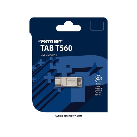 Patriot FLASHDRIVE Tab T560 128GB Dual USB 120MB/s Patriot FLASHDRIVE Tab T560 128GB Dual USB 120MB/s