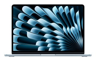 Apple MacBook Air Apple M M4 Laptop 34,5 cm (13.6") 16 GB 256 GB SSD Wi-Fi 6E (802.11ax) macOS Sequoia Niebieski