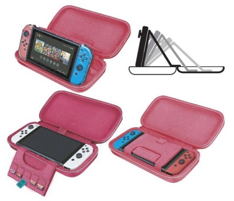 Bigben Interactive PPST100 pokrowiec na przenośne konsole do gry Nintendo Różowy Bigben Interactive PPST100 pokrowiec na przenośne konsole do gry Nintendo Różowy