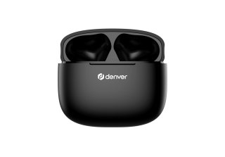Denver TWE-48B Zestaw słuchawkowy True Wireless Stereo (TWS) Douszny Połączenia/muzyka Bluetooth Czarny