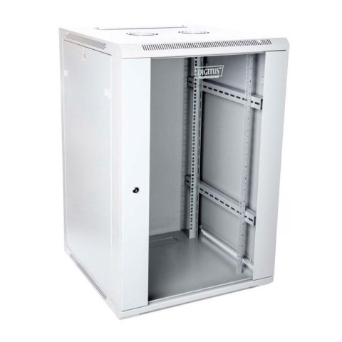 Digitus DN-W19 15U/600 stojak Szafa wisząca Jasny Szary Digitus DN-W19 15U/600 stojak Szafa wisząca Jasny Szary