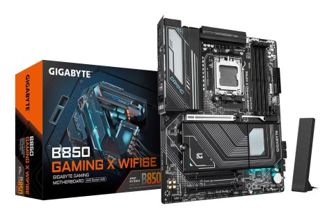 GIGABYTE B850 GAMING X WIFI6E płyta główna AMD B850 Gniazdo AM5 ATX GIGABYTE B850 GAMING X WIFI6E płyta główna AMD B850 Gniazdo AM5 ATX