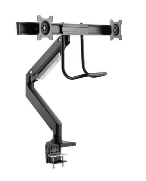 Gembird MA-DA2-04 Regulowane biurkowe ramię na 2 monitory, 17"-32", do 8 kg