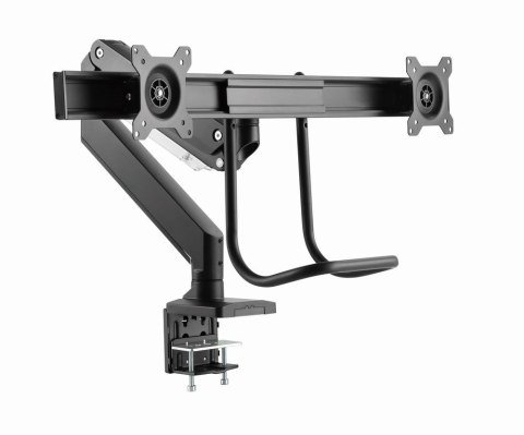 Gembird MA-DA2-04 Regulowane biurkowe ramię na 2 monitory, 17"-32", do 8 kg