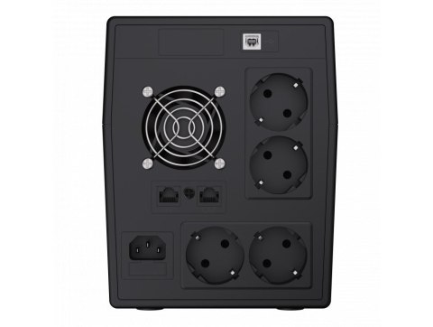 Green Cell UPS04 zasilacz UPS Technologia line-interactive 1,999 kVA 900 W 5 x gniazdo sieciowe Green Cell UPS04 zasilacz UPS Technologia line-interactive 1,999 kVA 900 W 5 x gniazdo sieciowe